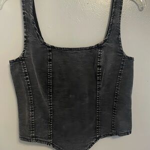 Stylish Black Women's Crop Top